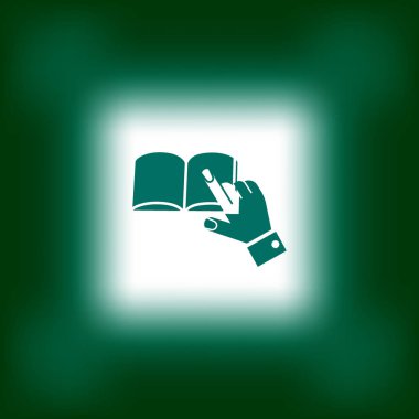 Renkli kitap vektör Illustration