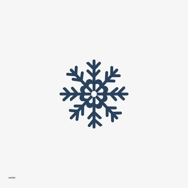 Красочная Векторная Иллюстрация Снежинки — стоковый вектор
