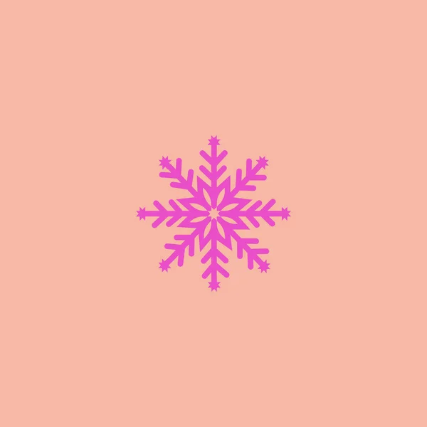 Colorful Snowflake Vector Illustration — Stock Vector