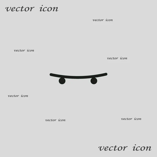 Petite Illustration Vectorielle Skateboard — Image vectorielle