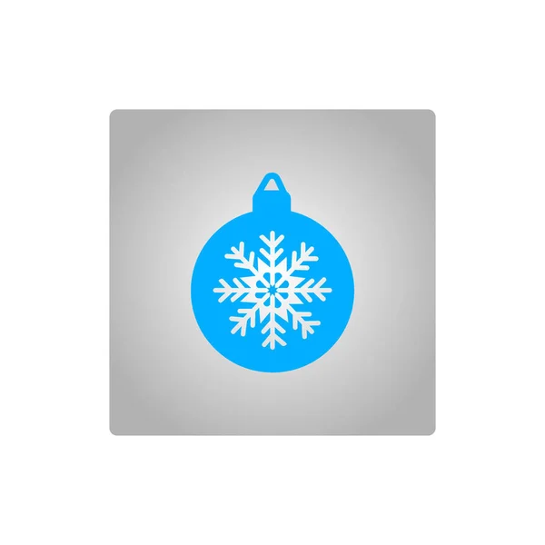 Kleurrijke Kerst Bauble Vectorillustratie — Stockvector