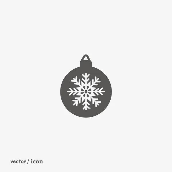 Colorido Navidad Bauble Vector Ilustración — Vector de stock