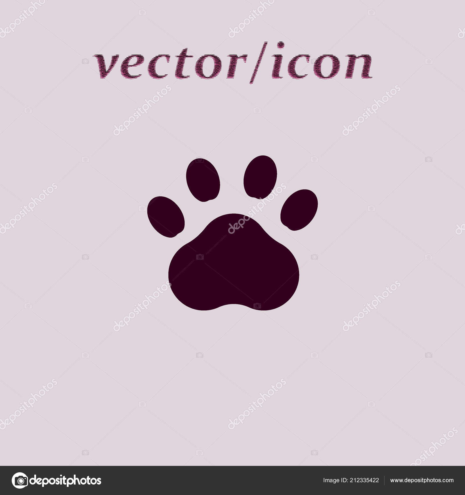 Cats Flat Icon Vector Illustration Stock Vector by ©nettibuletti