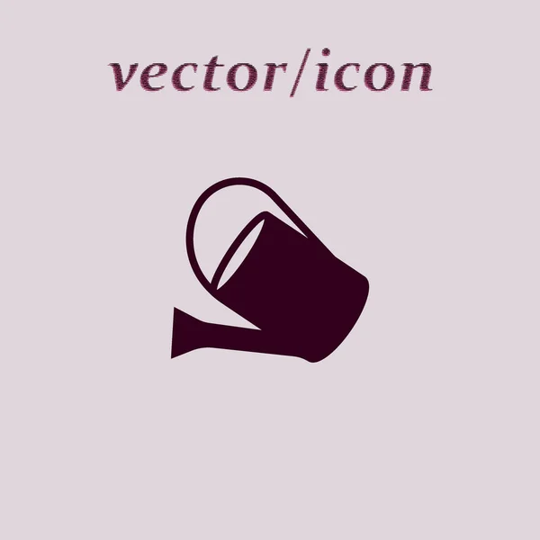 Riego Puede Icono Web Ilustración Vectores — Vector de stock