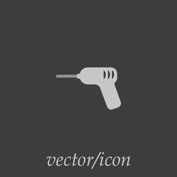 Perforar Icono Web Ilustración Vectorial — Vector de stock