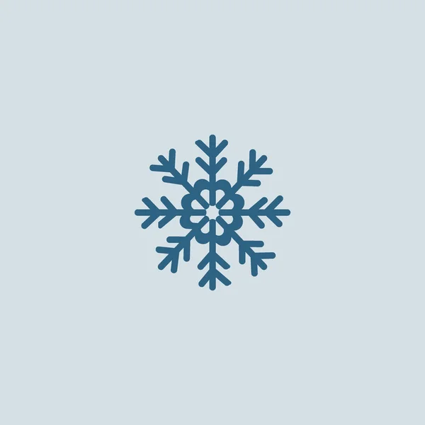 Ilustración Colorida Del Vector Del Copo Nieve — Vector de stock