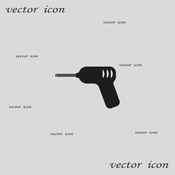 Web Symbol Bohren Vektor Illustration — Stockvektor