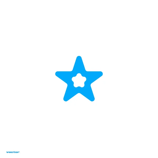 Signo Estrella Vector Iilustración — Vector de stock