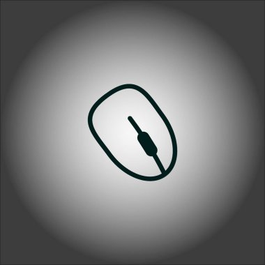 bilgisayar fare düz kutsal kişilerin resmi, vektör, illüstrasyon