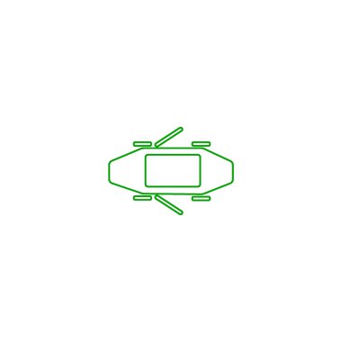 Binek otomobil minimalist vektör simgesi