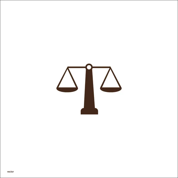 Senhora Justiça Libra Vetor Ilustração —  Vetores de Stock