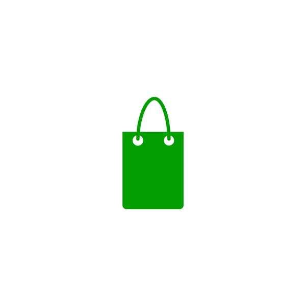 Minimalistic Vector Icon Shopping Bag — Stock Vector