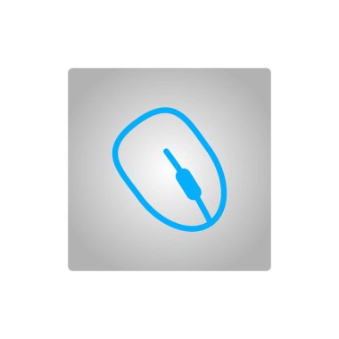 bilgisayar fare düz kutsal kişilerin resmi, vektör, illüstrasyon