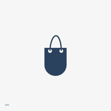 kadın el çantası düz simgesi 