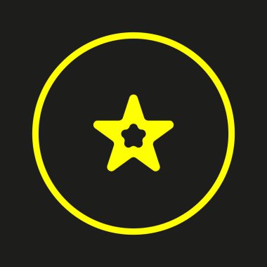 Yıldız işareti iilustration vektör