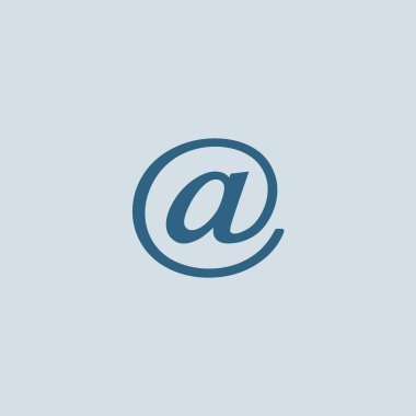 basit minimalisitc vektör simgesi simgesi