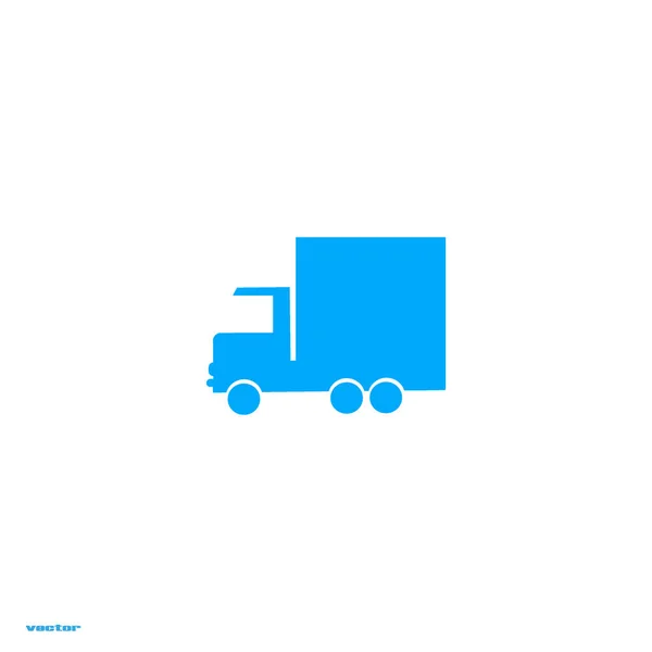 Illustration Vectorielle Camion Livraison Énorme — Image vectorielle