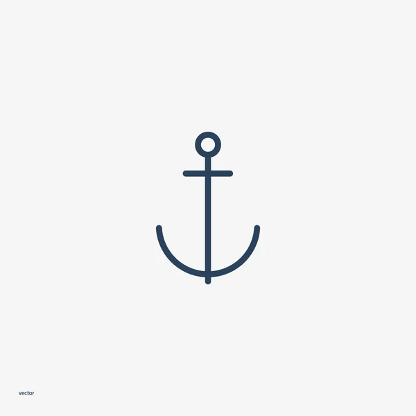 Anchor 아이콘 Vector Illustration — 스톡 벡터