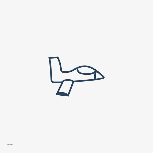 Szablon Logo Orientalny Samolot — Wektor stockowy