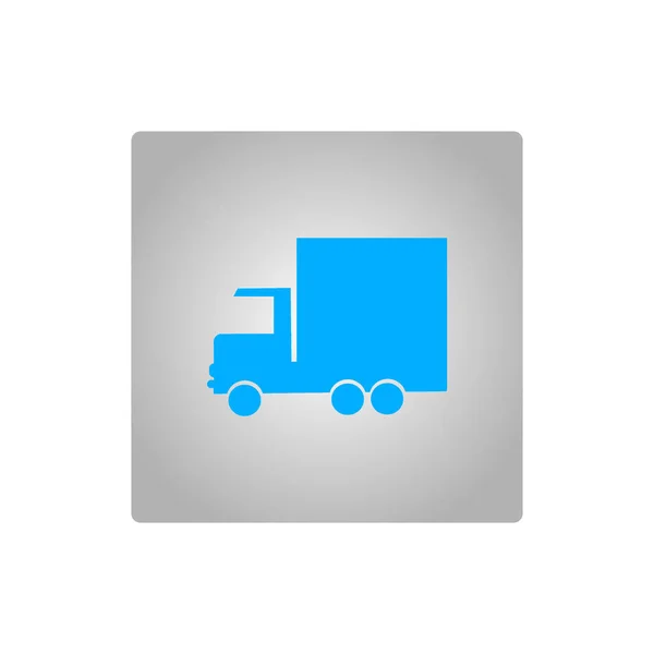 Huge Delivery Truck Vector Illustration — Stock Vector