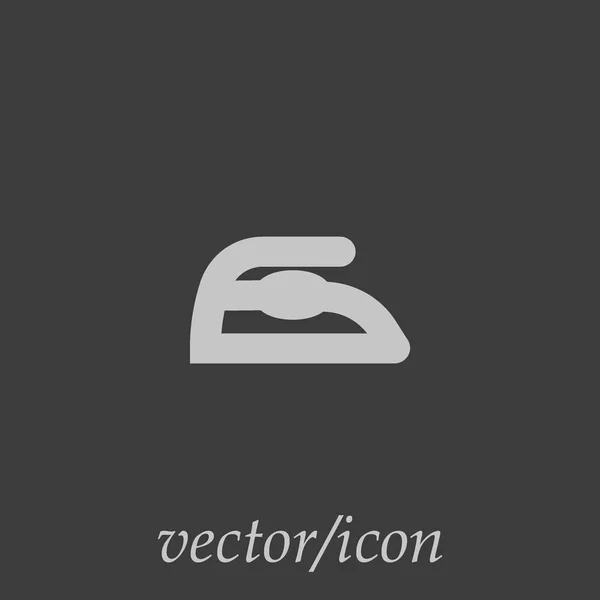 Planchado Icono Web Ilustración Vectorial — Vector de stock