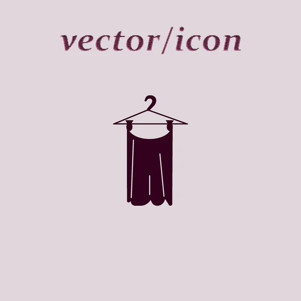 Rock Flaches Symbol Vektorillustration — Stockvektor