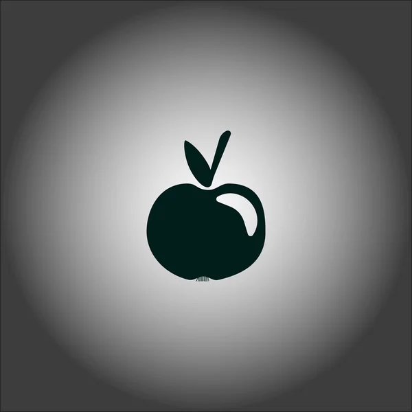 Барвиста Смачне Яблуко Векторні Ілюстрації — стоковий вектор