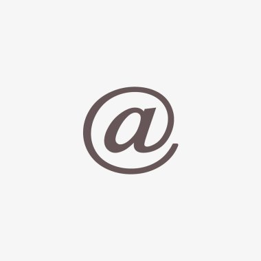 basit minimalisitc vektör simgesi simgesi