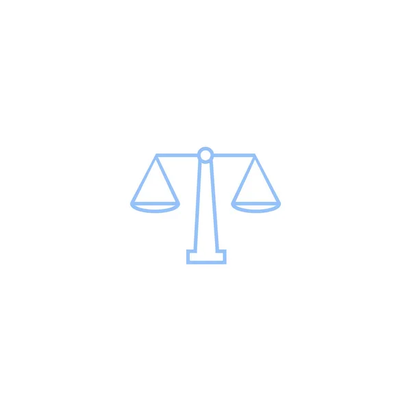 Lady Igazságügyi Libra Vektoros Illusztráció — Stock Vector