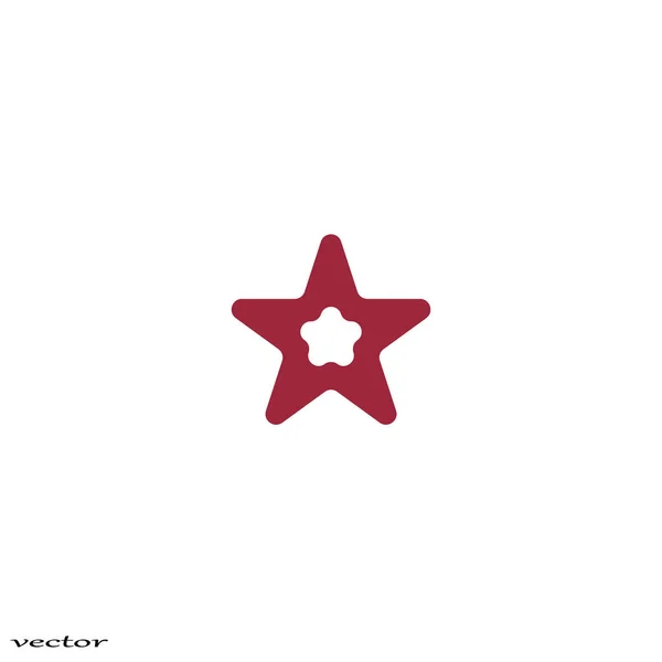 Signo Estrella Vector Iilustración — Vector de stock