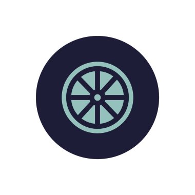 minimalist vektör simge dilimlenmiş limon