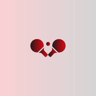 Raketleri ve tenis oynamak için topu illüstrasyon vektör