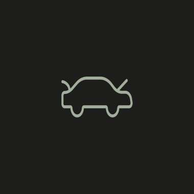 Renkli modern araba vektör çizim