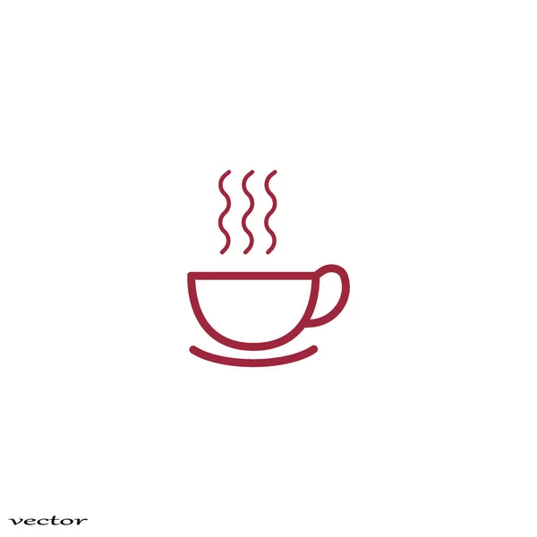 Délicieuse Tasse Chaude Café Illustration Vectorielle Thé — Image vectorielle