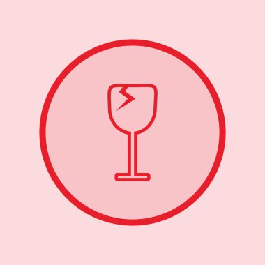 şarap cam düz kutsal kişilerin resmi, vektör, illüstrasyon 