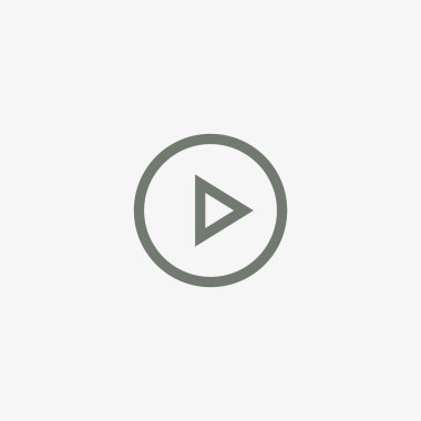 Oyun medya kontrol butonu, vektör, illüstrasyon