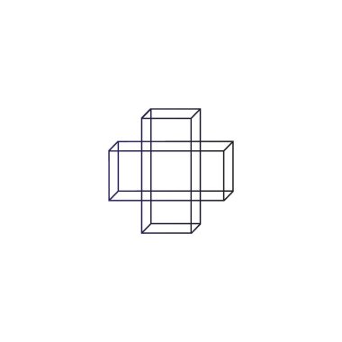 Tıbbi düz simgesi, vektör, illüstrasyon çapraz 