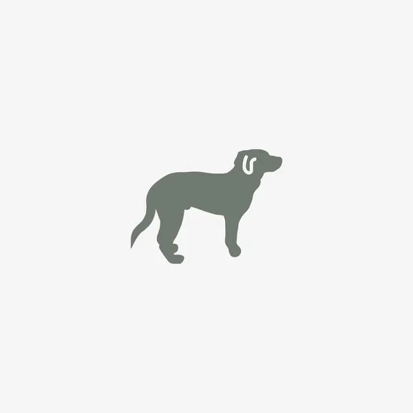 Icona Web Del Cane Illustrazione Vettoriale — Vettoriale Stock
