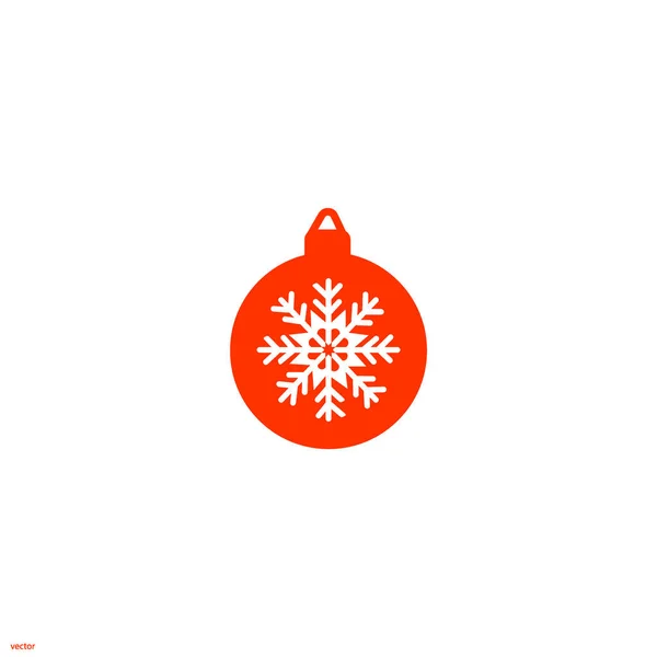 Colorido Navidad Bauble Vector Ilustración — Vector de stock