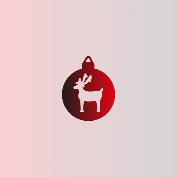 Colorido Navidad Bauble Vector Ilustración — Archivo Imágenes Vectoriales