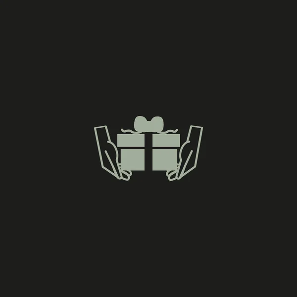 Illustration Vectorielle Boîte Cadeau Coloré — Image vectorielle