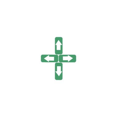 Ok renkli logo şablonu