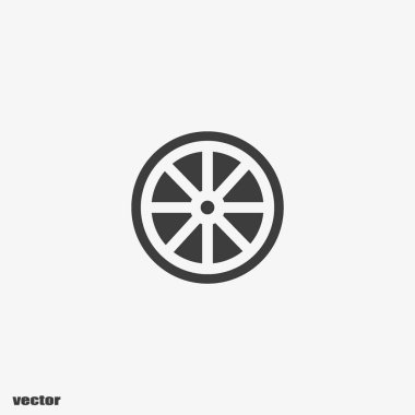 minimalist vektör simge dilimlenmiş limon