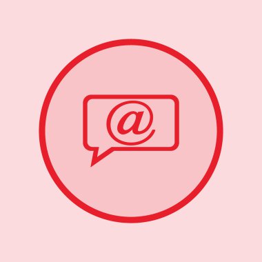 basit minimalisitc vektör simgesi simgesi