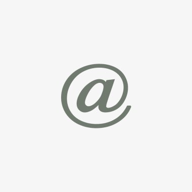 basit minimalisitc vektör simgesi simgesi