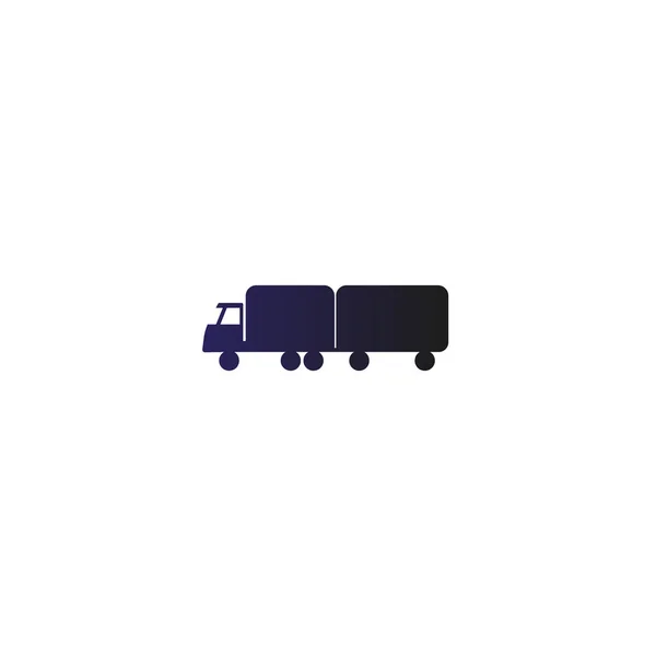 Ilustracja Wektorowa Dostawy Ogromne Ciężarówki — Wektor stockowy