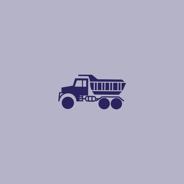 Enorme Vrachtwagen Logo Sjabloon — Stockvector