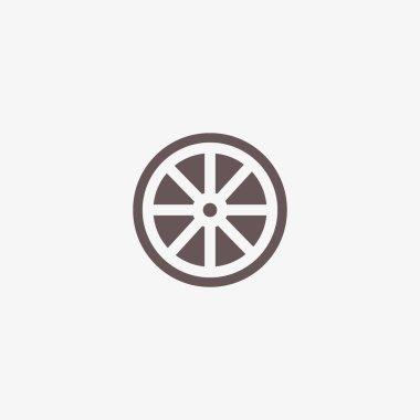 minimalist vektör simge dilimlenmiş limon