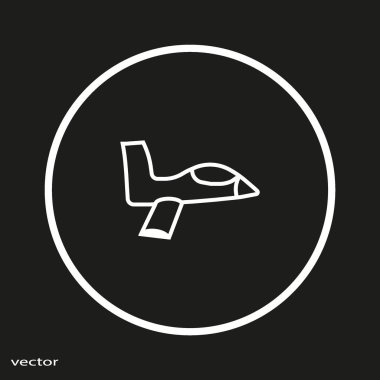 Oryantal uçak logo şablonu