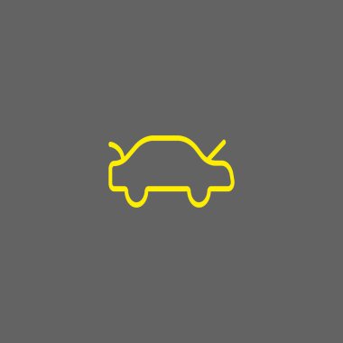 Renkli modern araba vektör çizim